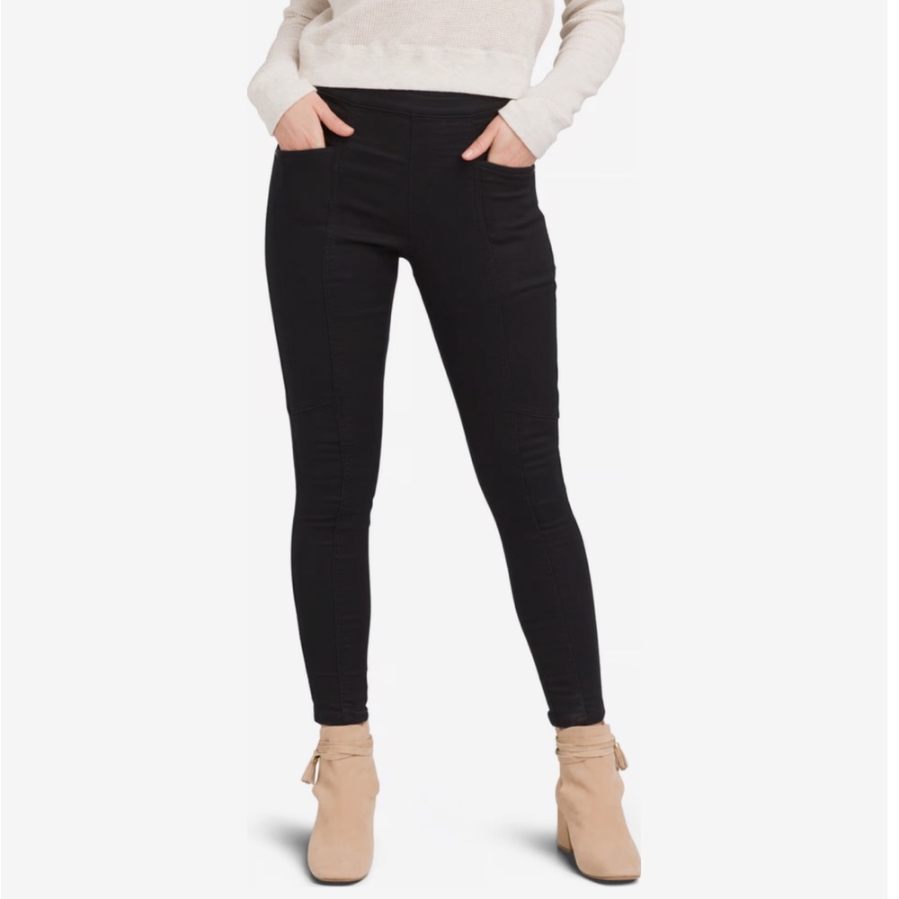 NWT prAna Jordy Organic Cotton Leggings, Black, size 2, XS